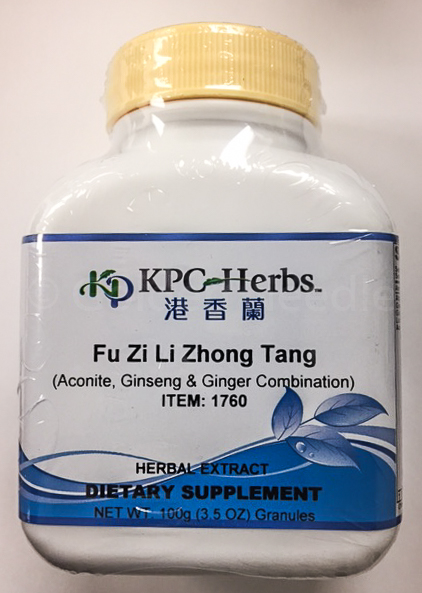 Fu Zi Li Zhong Tang Granules, 100g