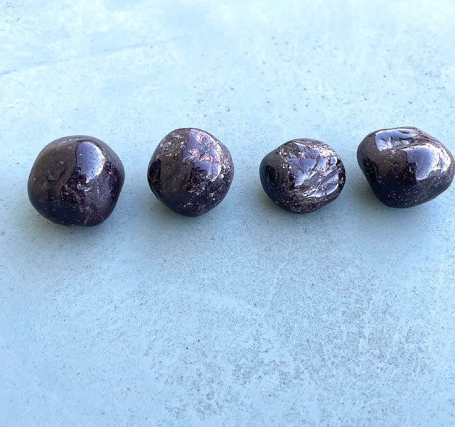 Garnet Gemstone, Tumbled, EX, Large