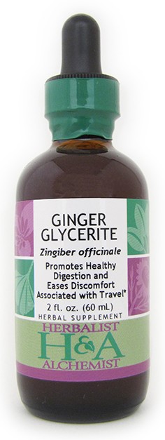 Ginger Glycerite, 8 oz.