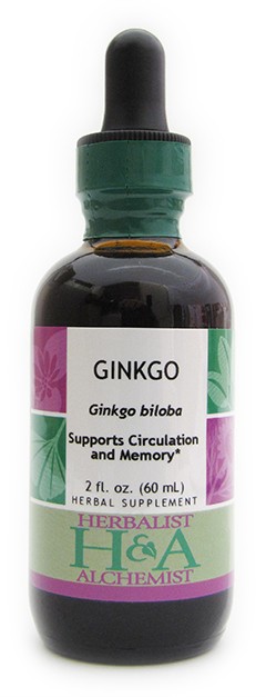 Ginkgo Extract, 8 oz.