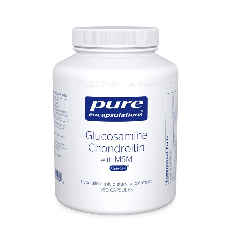 Glucosamine+Chondroitin w/MSM (120 capsules)