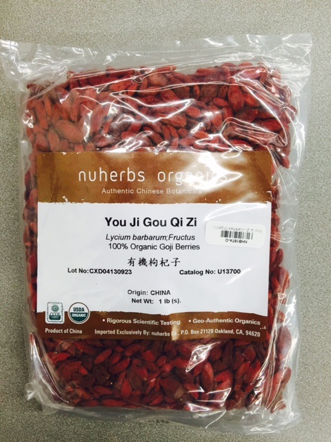 Gou Qi Zi, Certified Organic