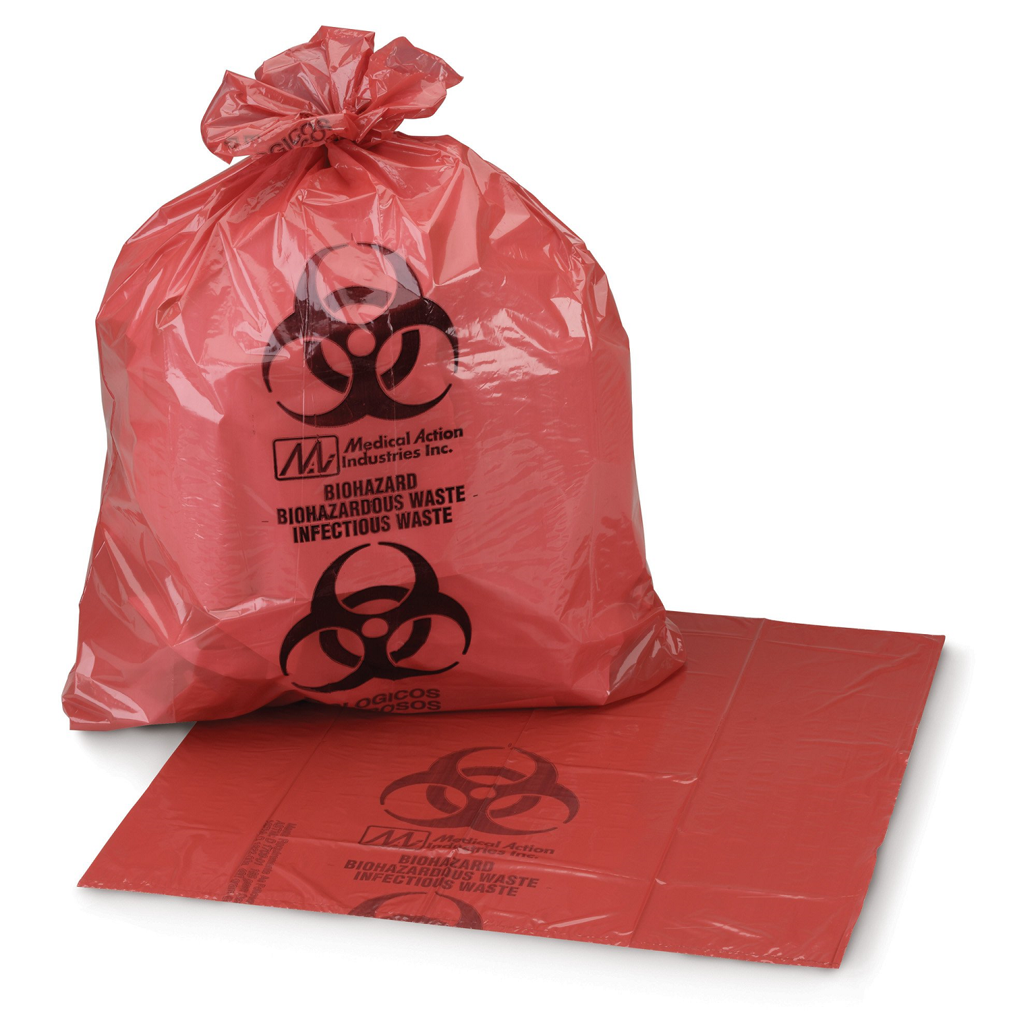 Waste Disposal Bags - Red