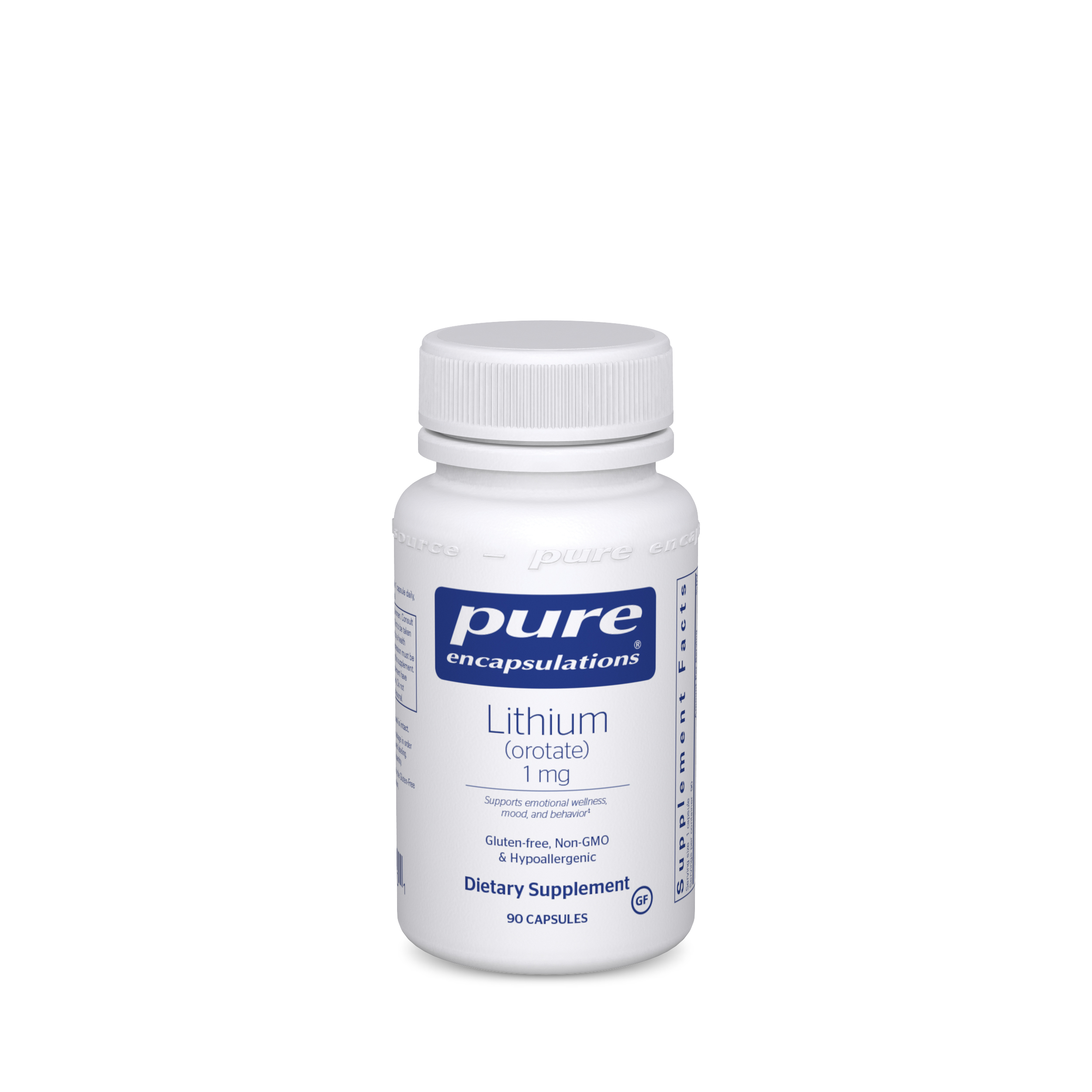 Lithium (orotate), 1 mg (90 ct)