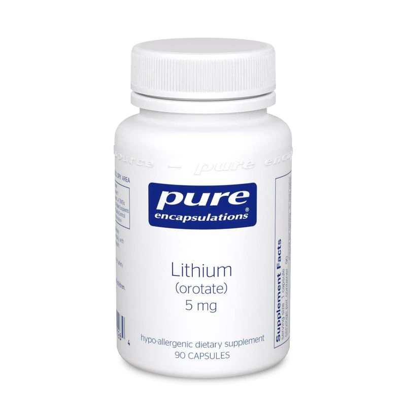 Lithium (orotate), 5 mg (180 capsules)