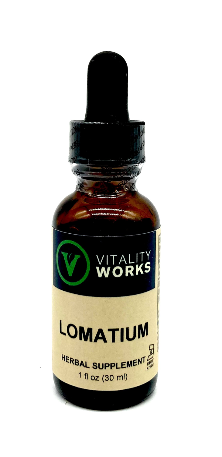 Lomatium (Biscuit Root, Fern-leaved Desert Parsley) 1 oz.