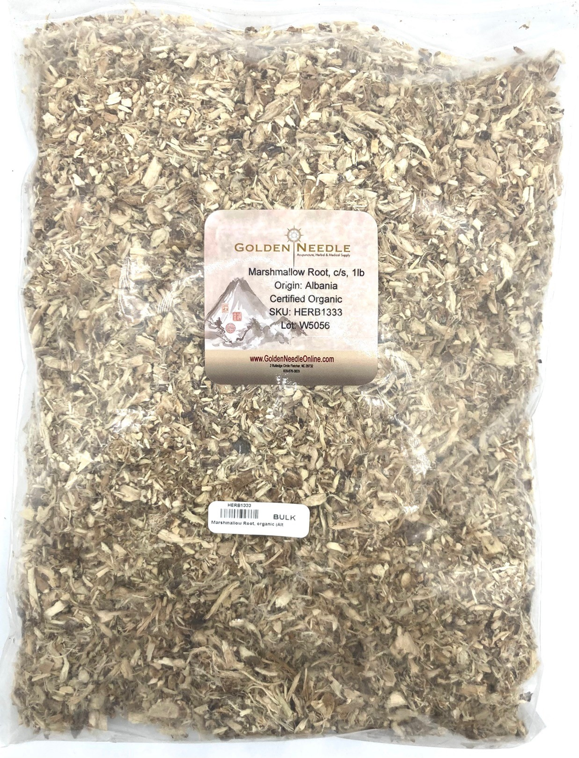 Marshmallow Root - Certified Organic, 1lb