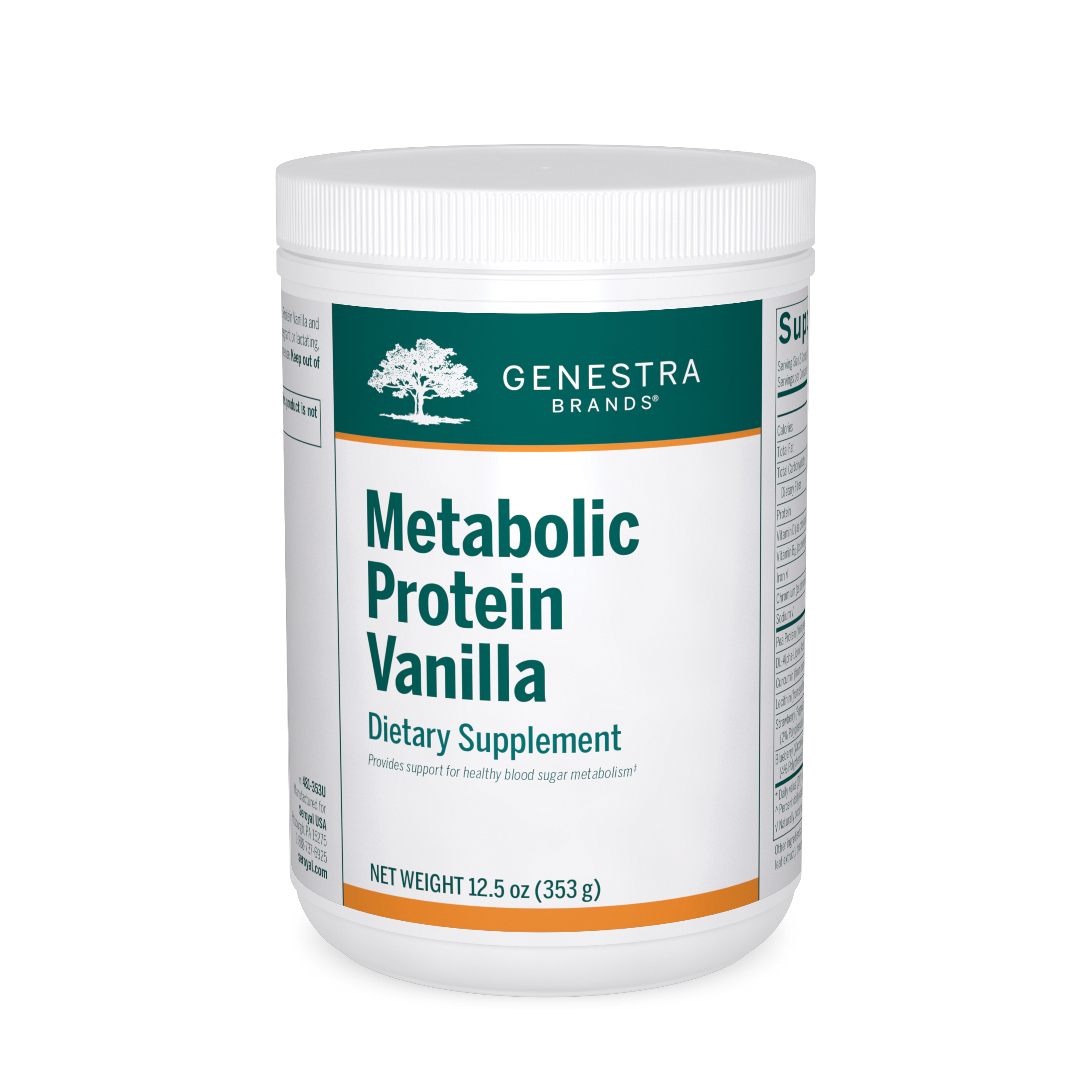 Metabolic Protein (Vanilla), 46 oz Powder