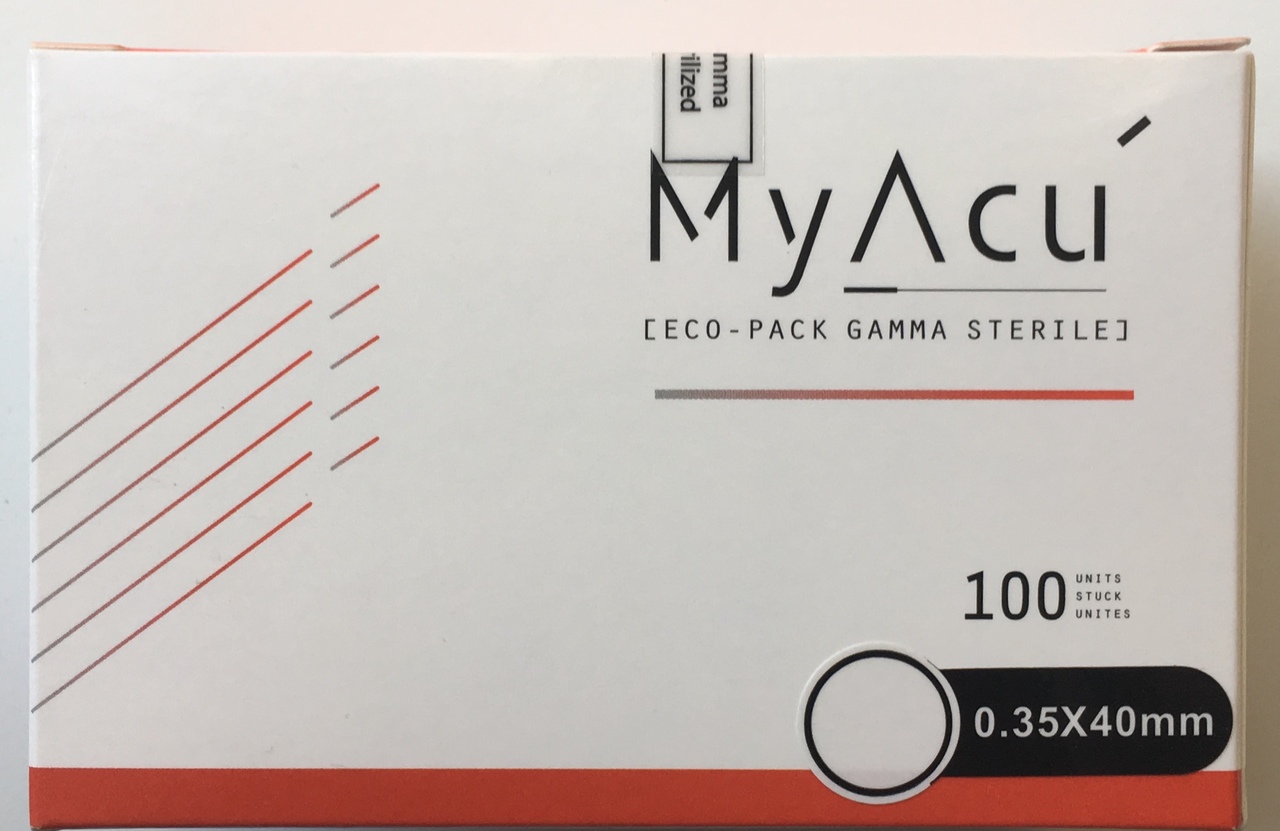 .40x25mm - MyAcu SAAM Acupuncture Needle