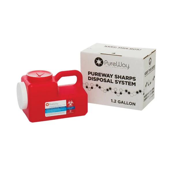 1.2 Gallon Mail Away Needle Disposal System