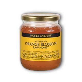 Orange Blossom Raw Honey 16oz