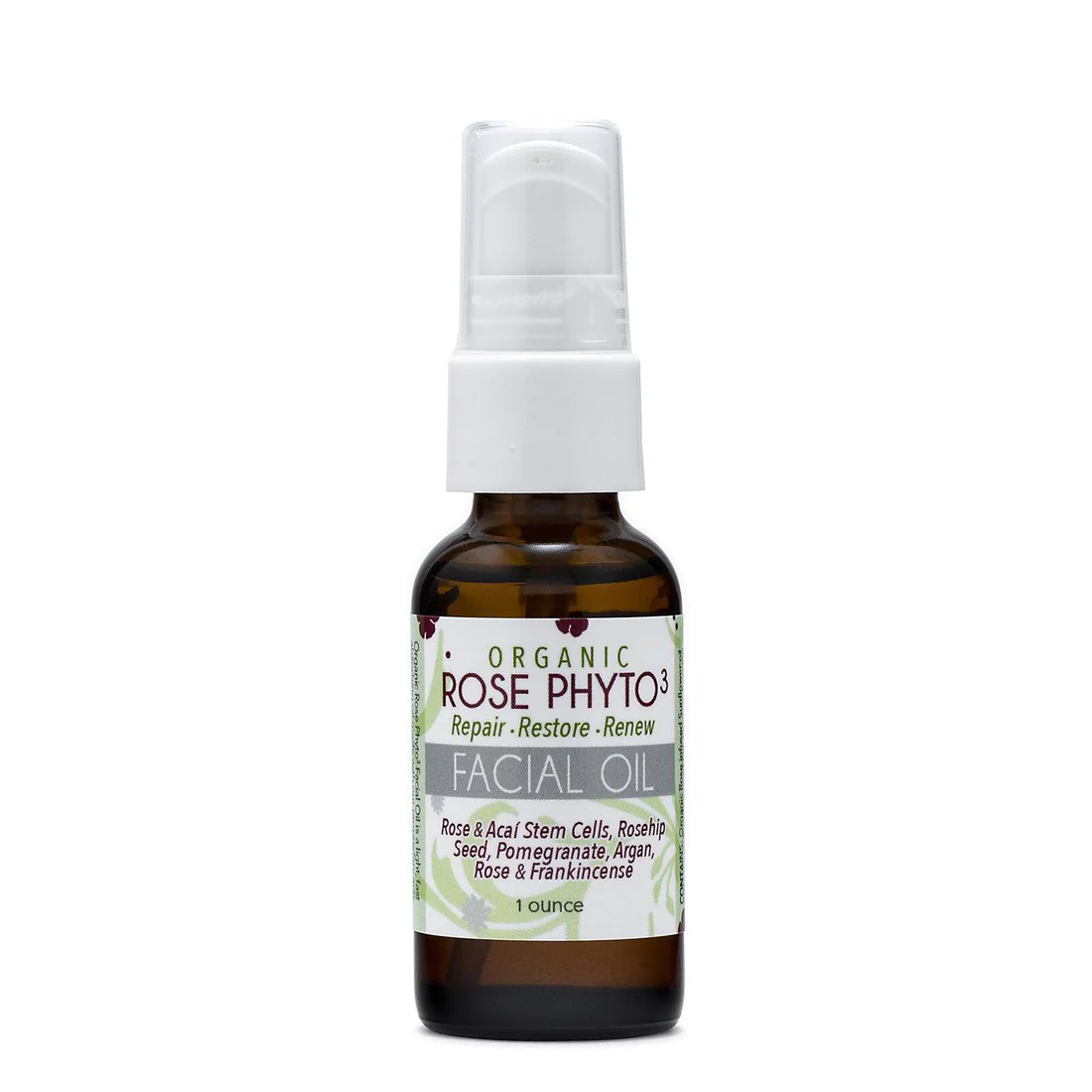 Organic Rose Phyto³ Facial Oil - 1 oz.