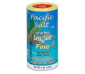 Pacific Sea Salt Shaker, Fine, 6oz