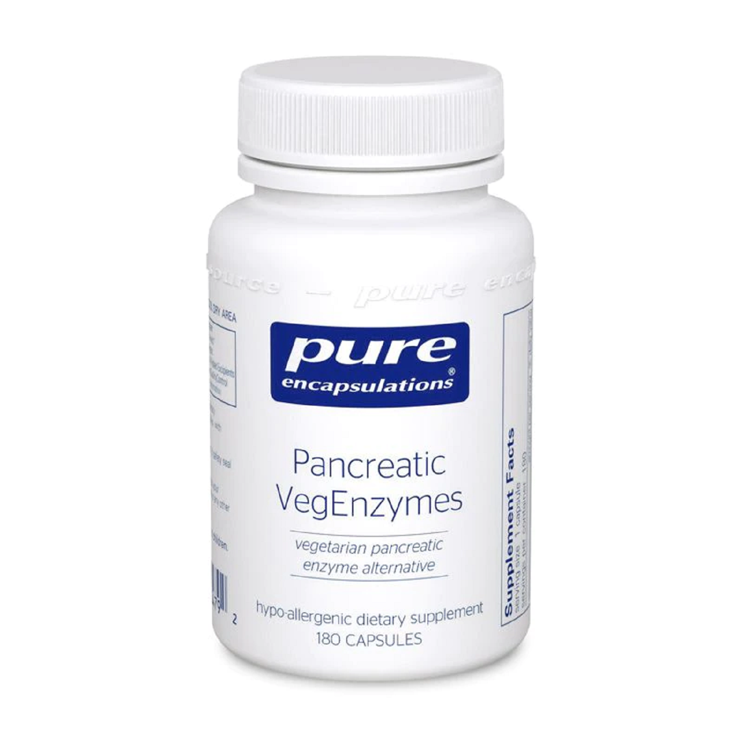Pancreatic VegEnzymes (180 capsules)