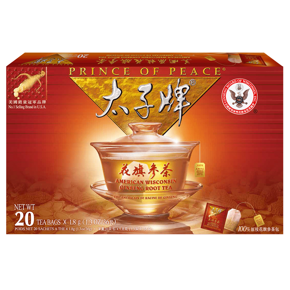 American Ginseng Root Tea, 20 tea bags