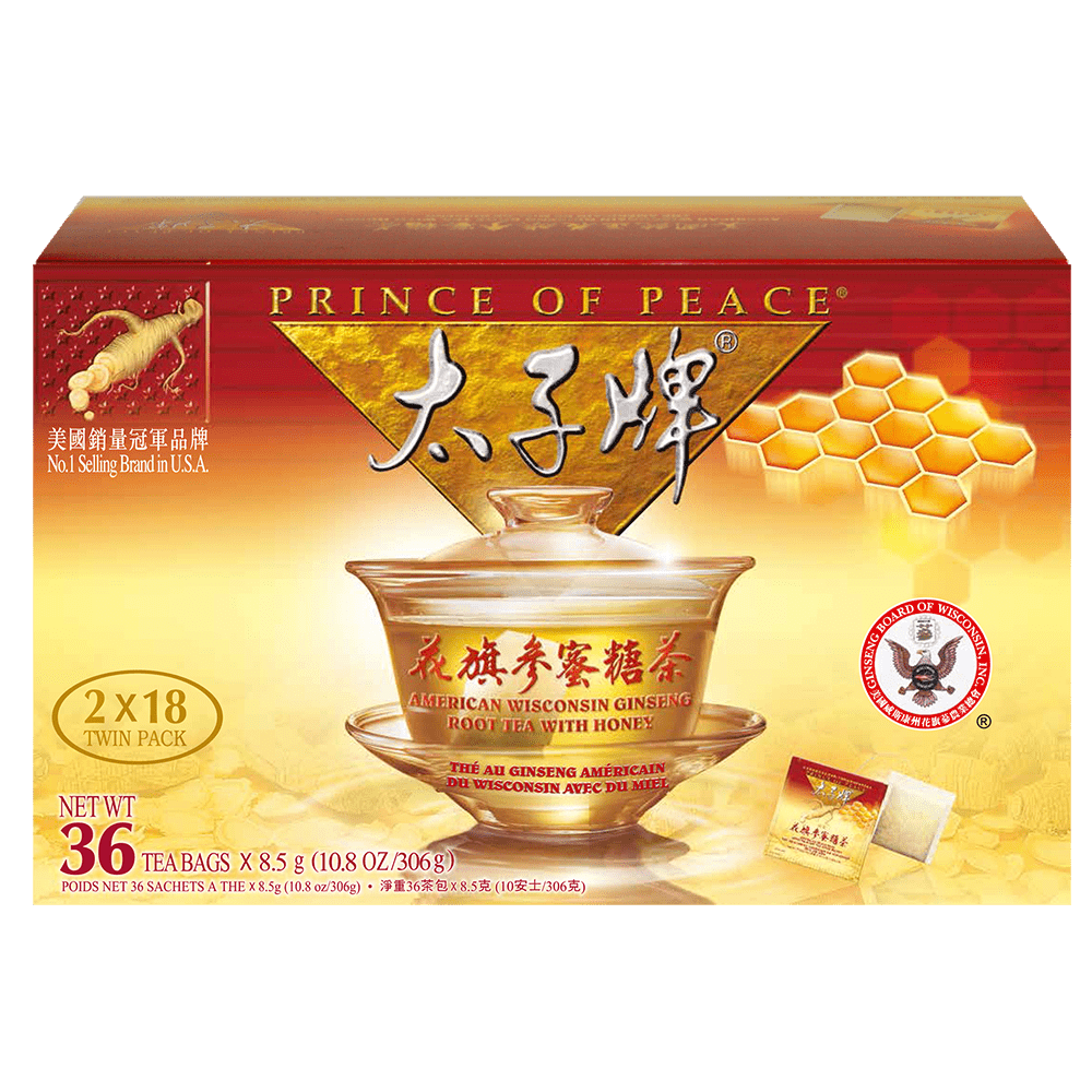 American Ginseng Root Tea w/Honey