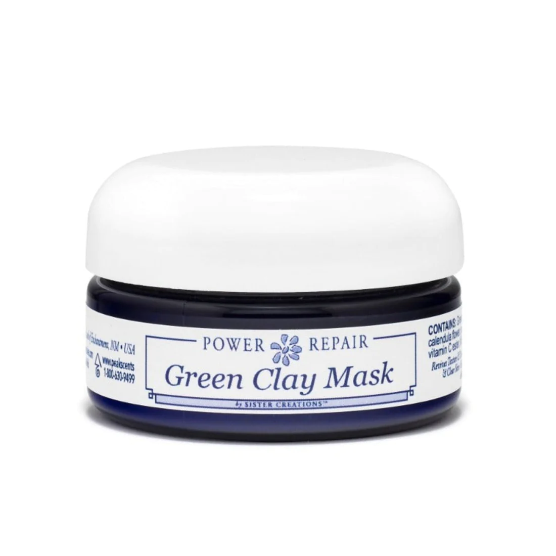 Power Repair Green Clay Mask & Exfoliant, 2oz