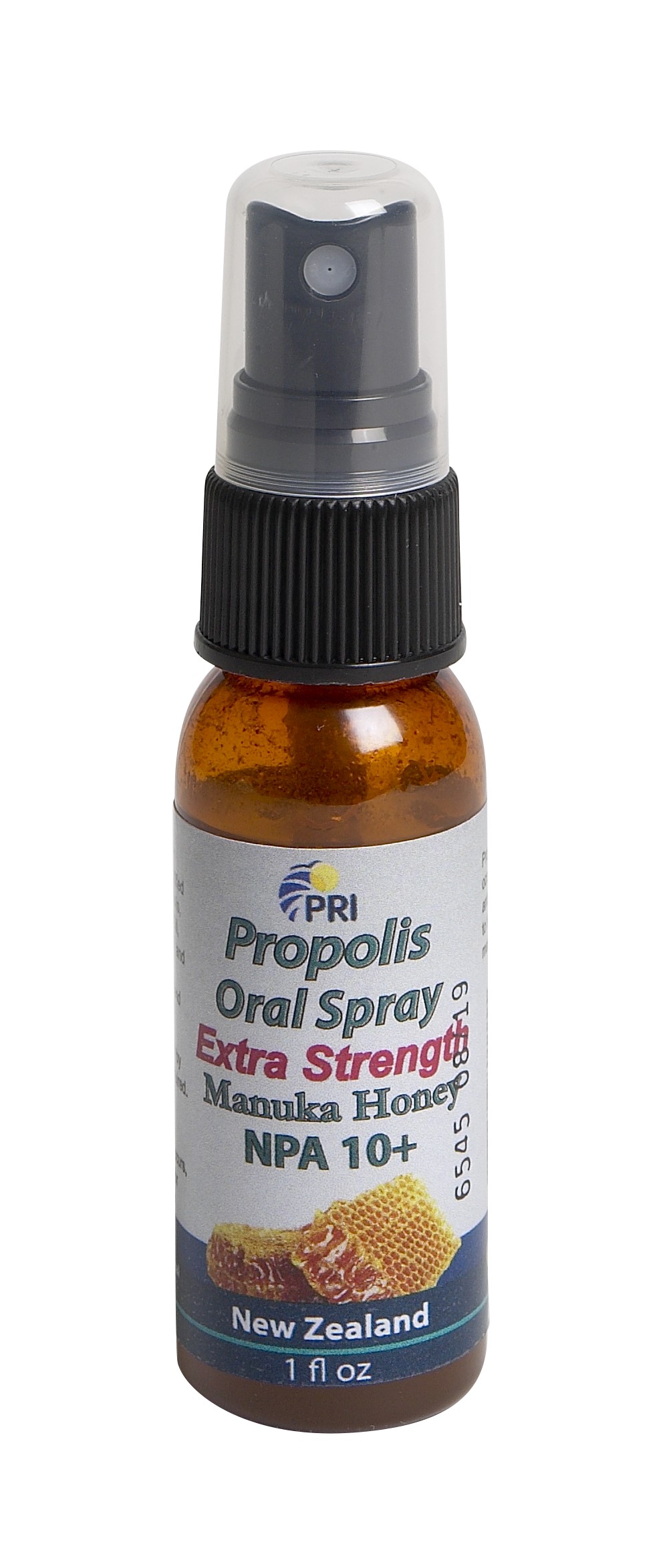 PRI Propolis Throat Spray with Manuka Honey, Sore Throat & Immune Support,  1oz