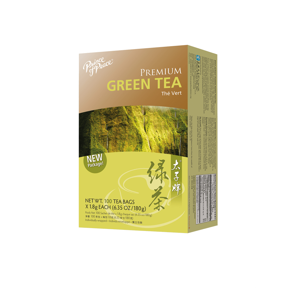 Green Tea - Premium, 100 Bags (EXPIRES 07-12-2024)