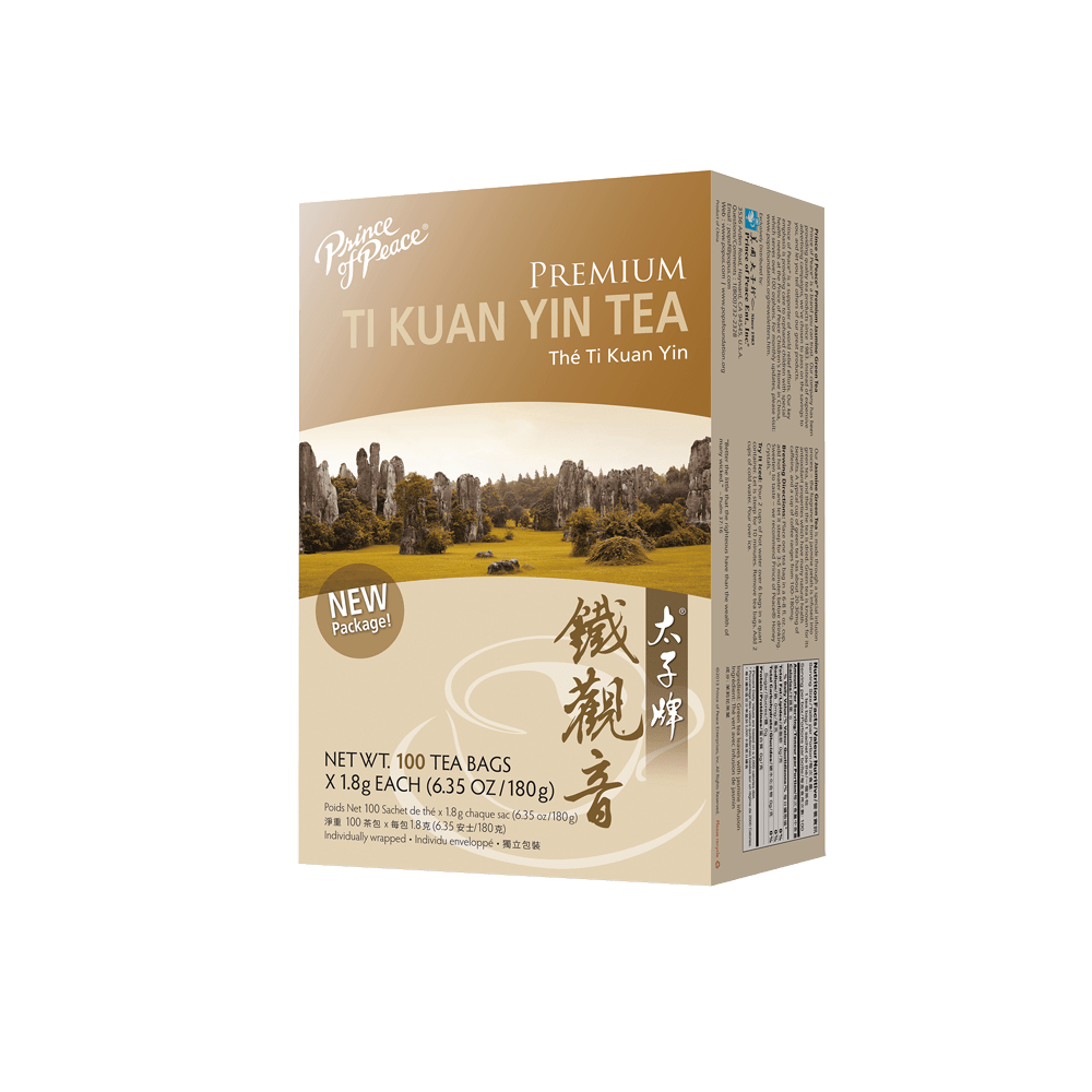 Ti Kwan Yin Tea - Premium, 100 Bags