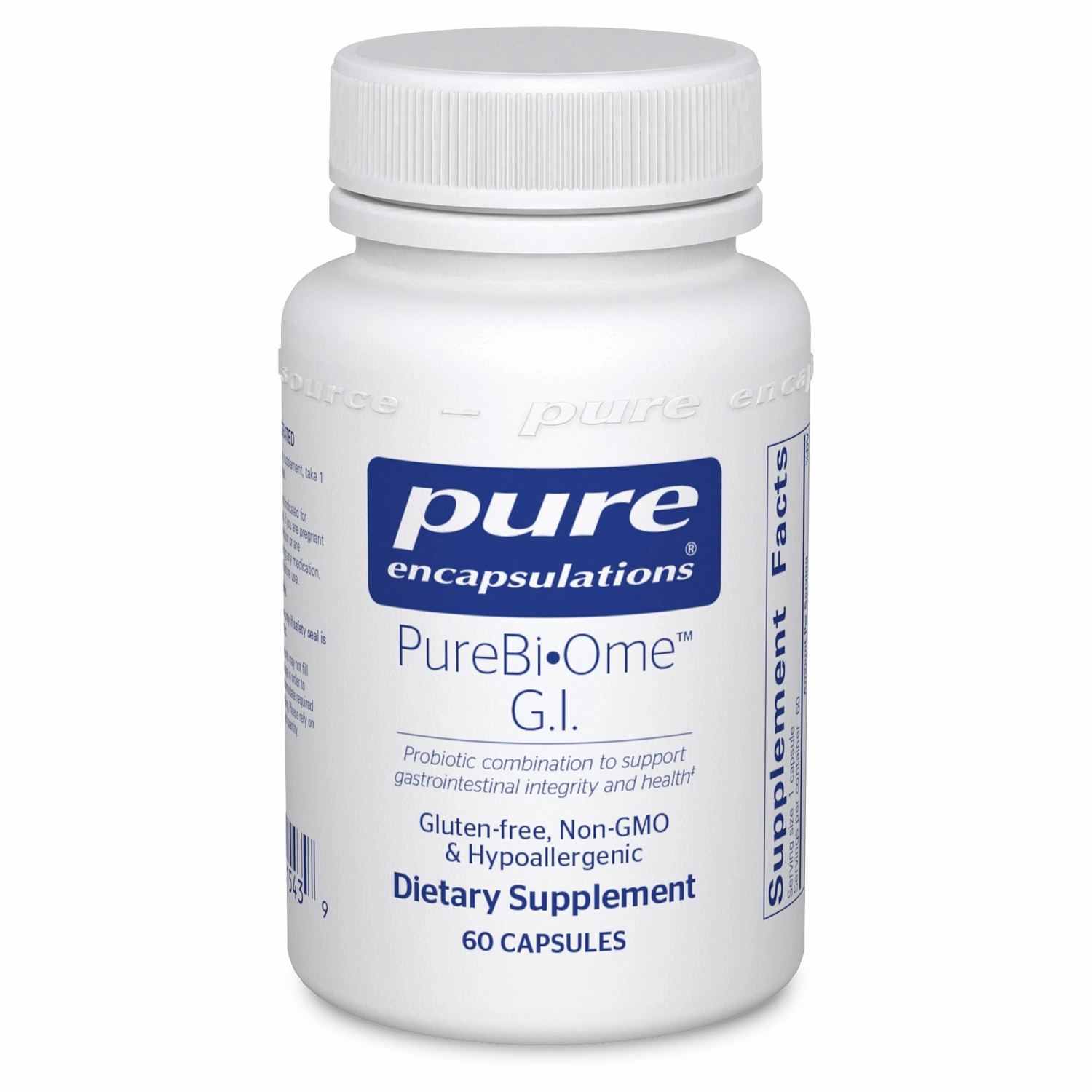 PureBiOme G.I. Probiotic, 60ct (12.5b CFU)