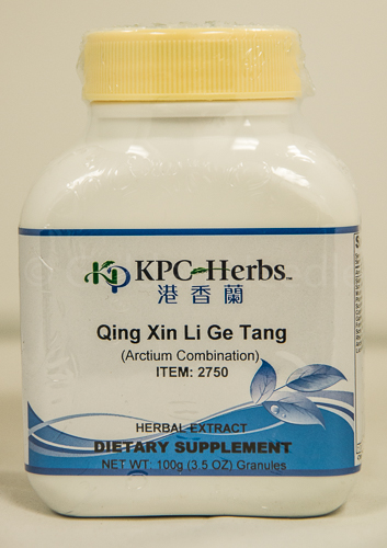Qing Xin Li Ge Tang Granules, 100g