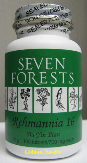 Rehmannia 16, 100 tablets