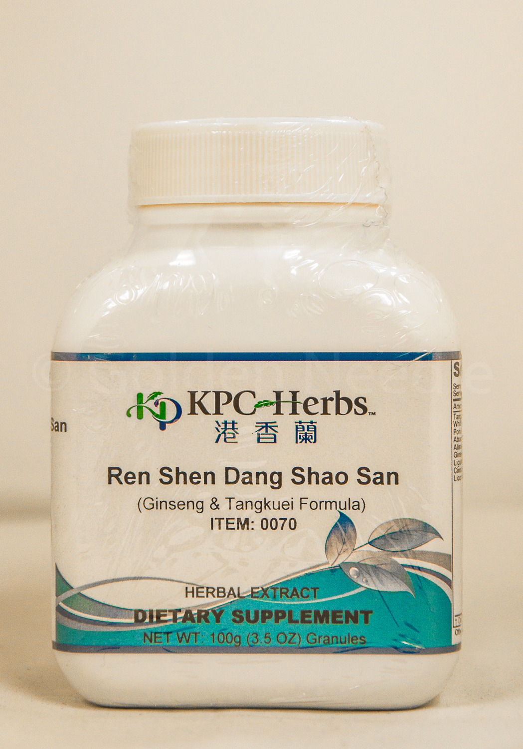 Ren Shen Dang Shao San Granules, 100g