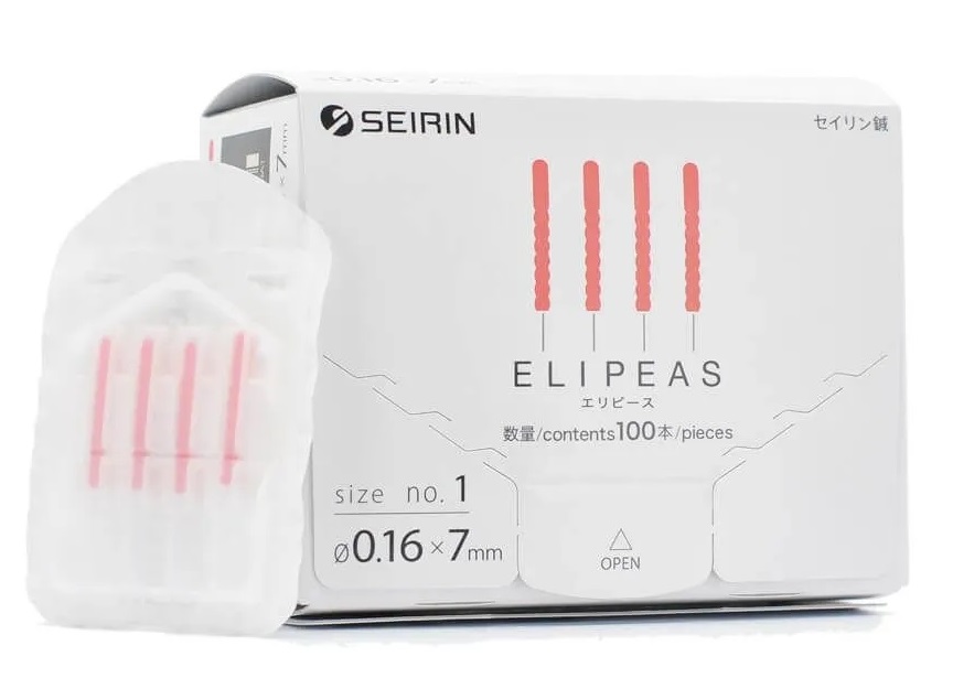 .16x7mm #1 Red - Seirin Elipeas Acupuncture Needle