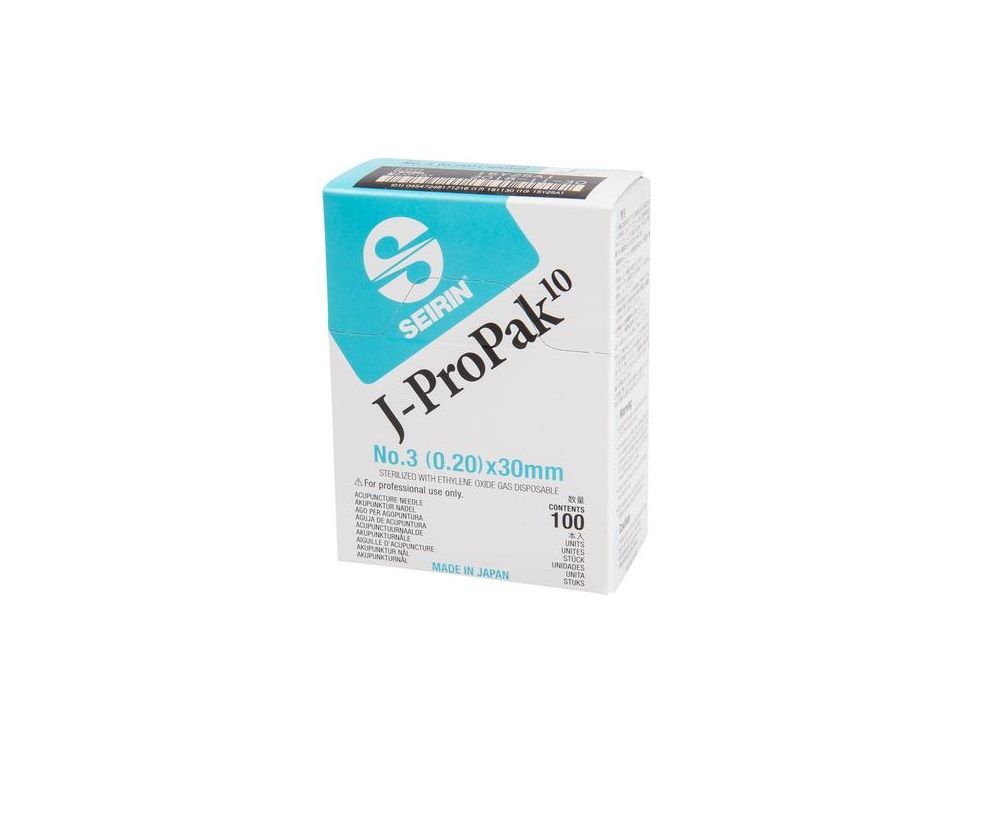 .20x30mm - Seirin J-ProPak10 Acupuncture Needle