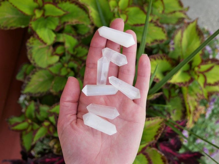 Selenite Double Terminated Point (Small)