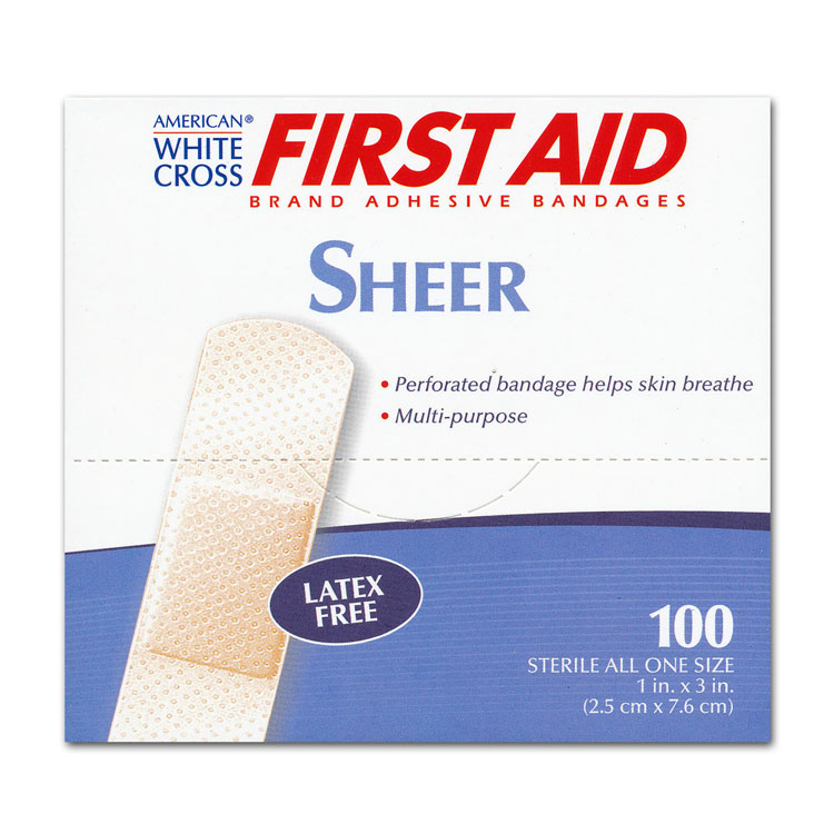Sheer Bandages, 1" x 3''