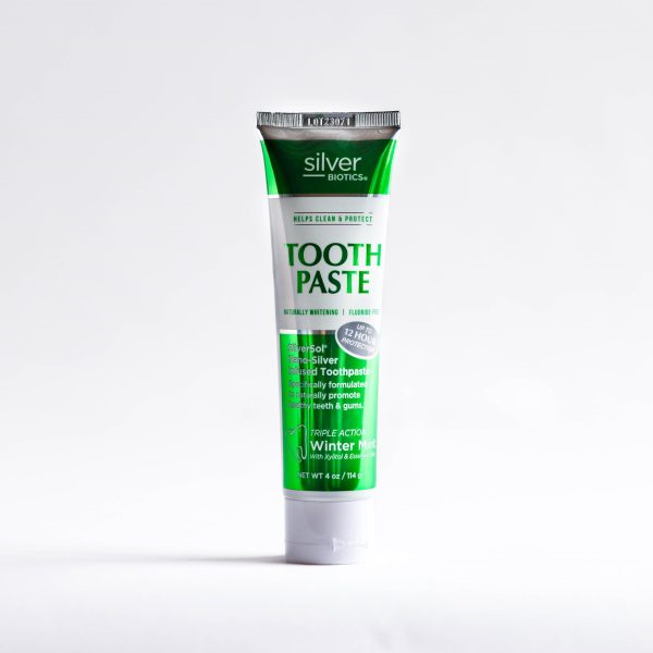 Natural Whitening Coral Tooth Paste (Winter Mint), 4oz tube 