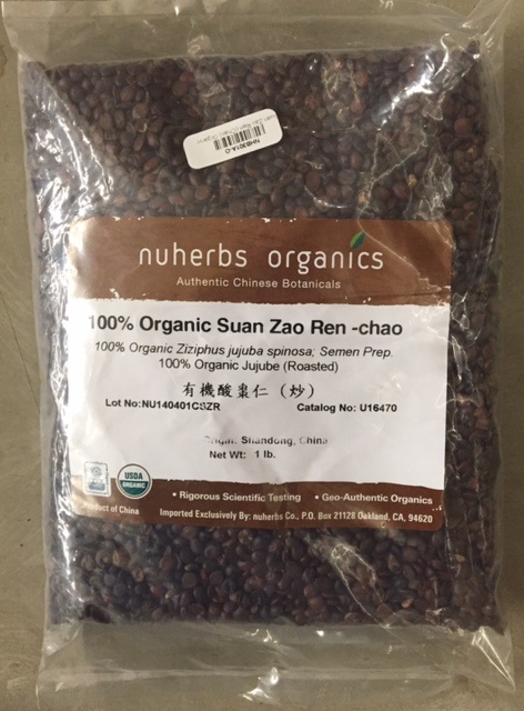 Suan Zao Ren (Chao) Certified Organic