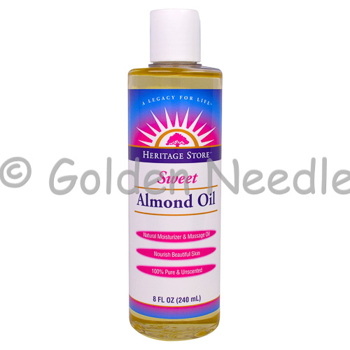 Almond Oil, Sweet w/Vitamin E, 8oz