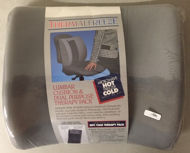 Lumbar Cushion & Dual Purpose Therapy Pack