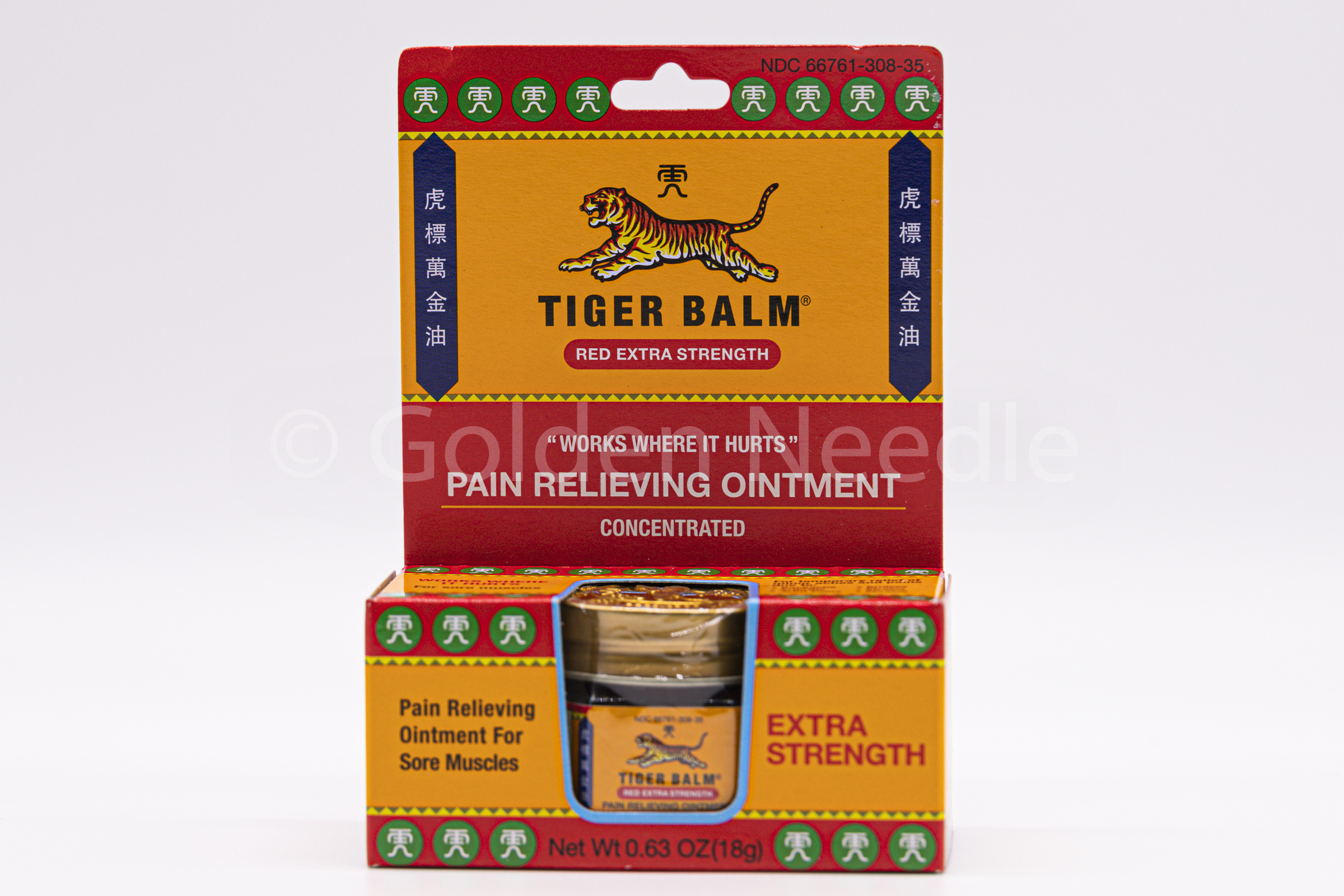 Tiger Balm, Red, Extra Strength,18g