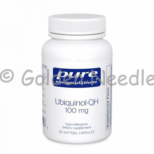 Ubiquinol-QH, 100mg, 60 softgels