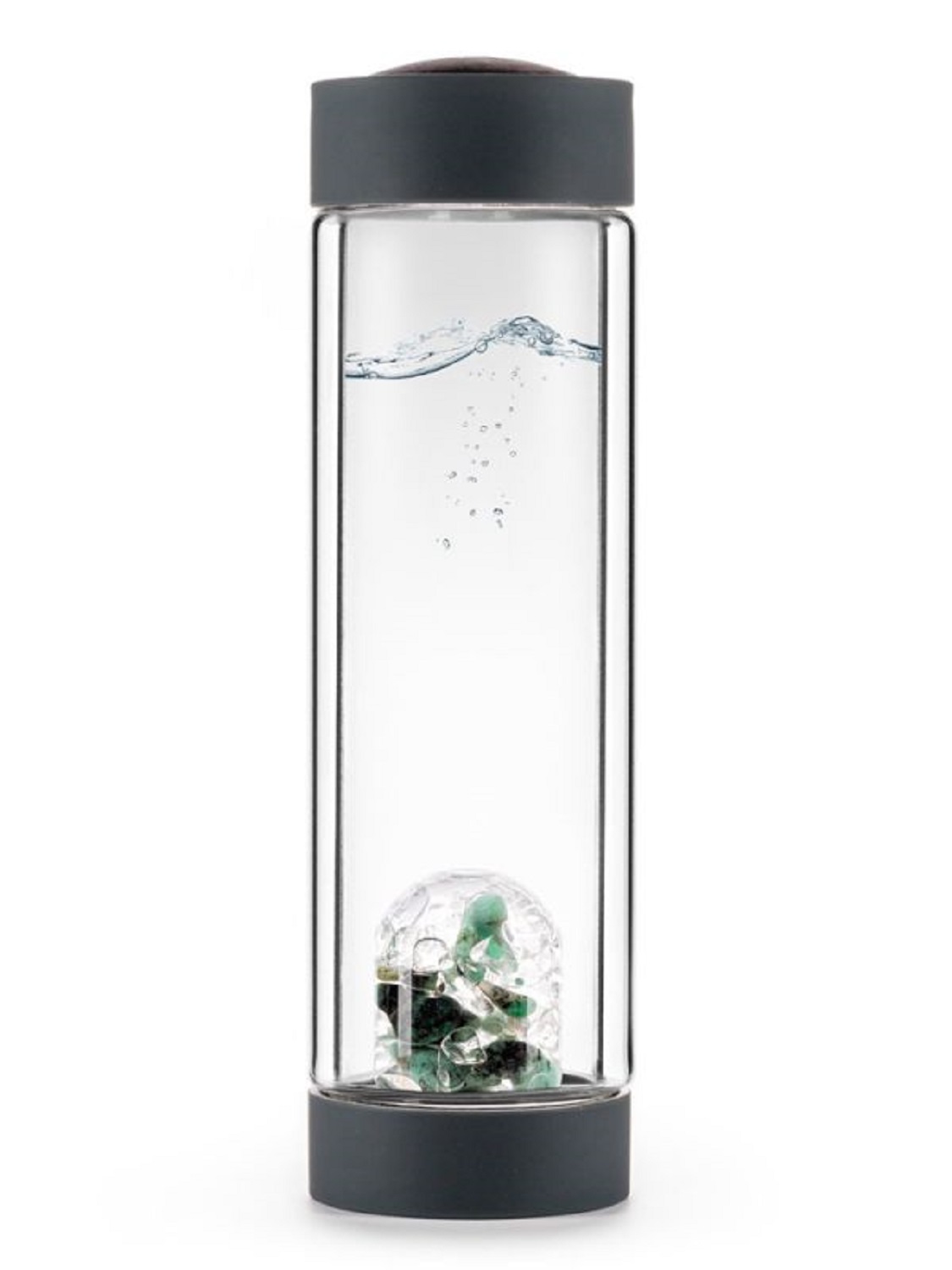 Via Heat Vitality Insulated Crystal Infusion Bottle