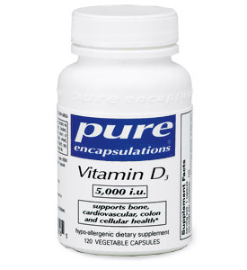 Vitamin D3, 5,000 i.u. (60 capsules)