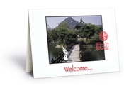 Welcome Sage Greeting Card