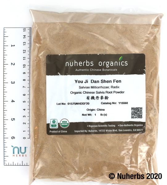 Dan Shen, Organic, Powder, 1lb 