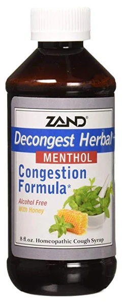 Decongest Herbal Cough Syrup, Menthol