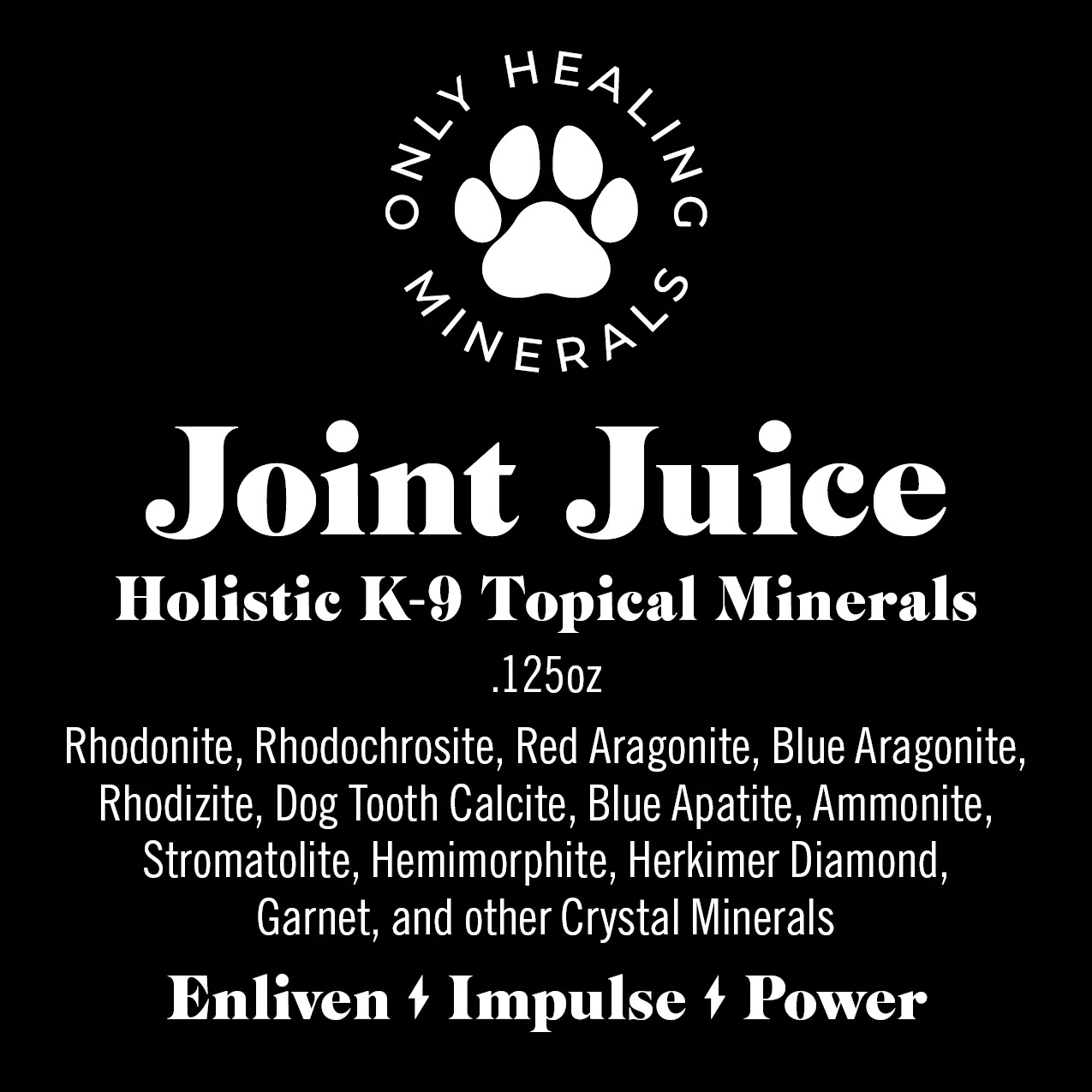 Joint Juice, K9 Topical Mineral 