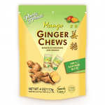 Ginger Chews - Mango, 4oz