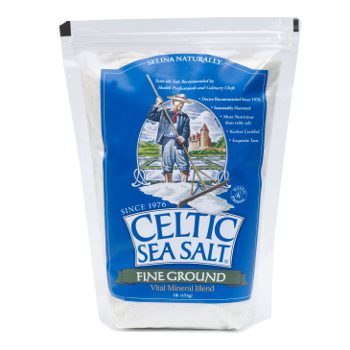 Fine Ground Celtic Sea Salt, 1 LB