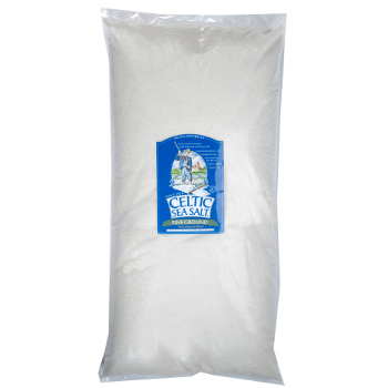 Fine Ground Celtic Sea Salt, 22 LB