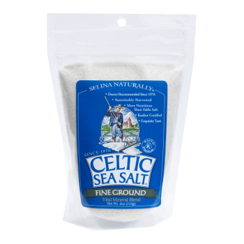 Fine Ground Celtic Sea Salt, 1/4 LB