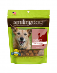 Smiling Dog Soft & Chewy Treats, Turkey with Flax & Cranberries