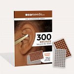 Vaccaria Ear Seeds - Bronze Adhesive, 600ct 